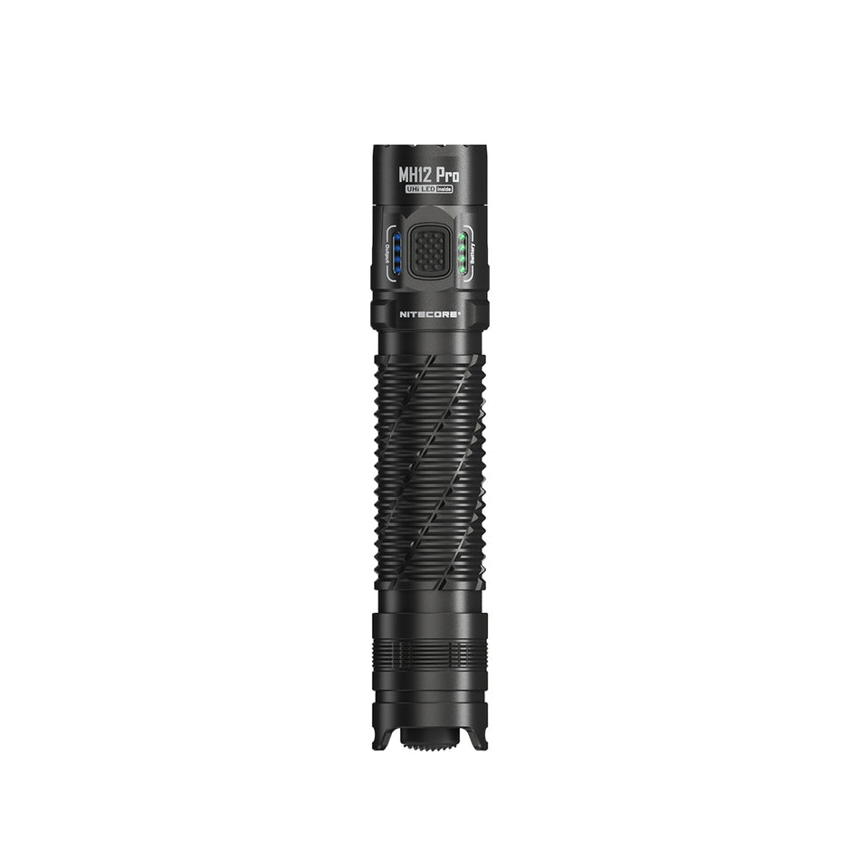 Nitecore Mh12pro 3300 Lumen Uhi Usb-C Tactical Flashlight 505 Yards Throw