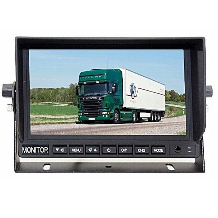 Mongoose 7" Rear View Monitor - 3 Camera Input | Formula