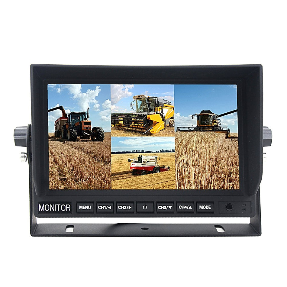 7" Ahd - 1080p - Quad Monitor - 4 Camera Input | Formula