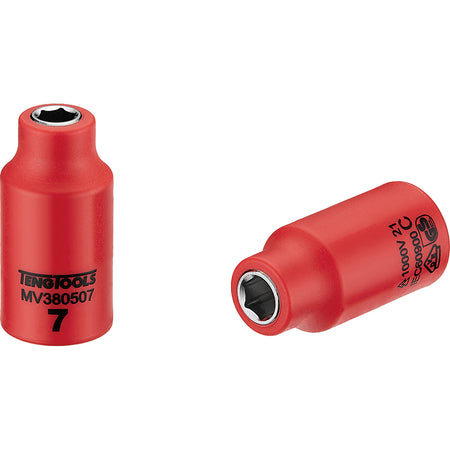 Teng 1000V VDE 3/8in Dr. Insulated Socket - ISL_MV380507