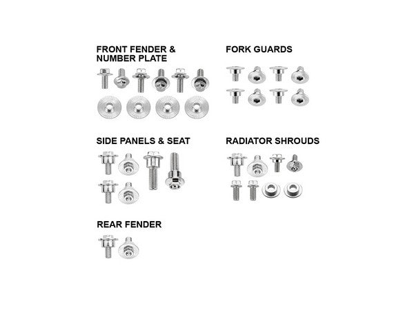 Body Panel Fastener Bolt Kit Psychic Honda Crf250r 2018 Crf450r 17-20 Crf450rx 17-20 Crf250rx 19-21 | Formula