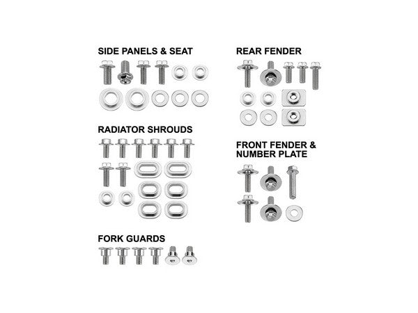 Body Panel Bolt Kit Psychic Yamaha Wr250f 07-13 Yz250f 06-09 Wr450f 07-11 Yz450f 06-09 | Formula