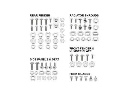 Body Panel Bolt Kit Psychic Yamaha Yz450f 18-20 | Formula
