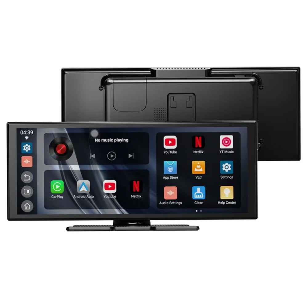 Ottocast 11.4 inch wireless CarPlay Android Auto screen with rear camera