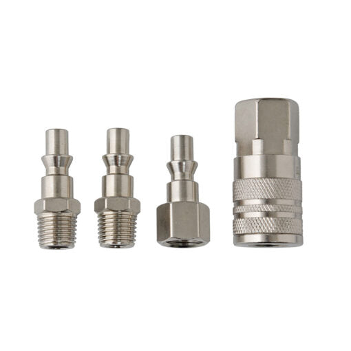 Powerbuilt 4pc Coupler Accessory Set ARO 1/4BSP | Alltrade