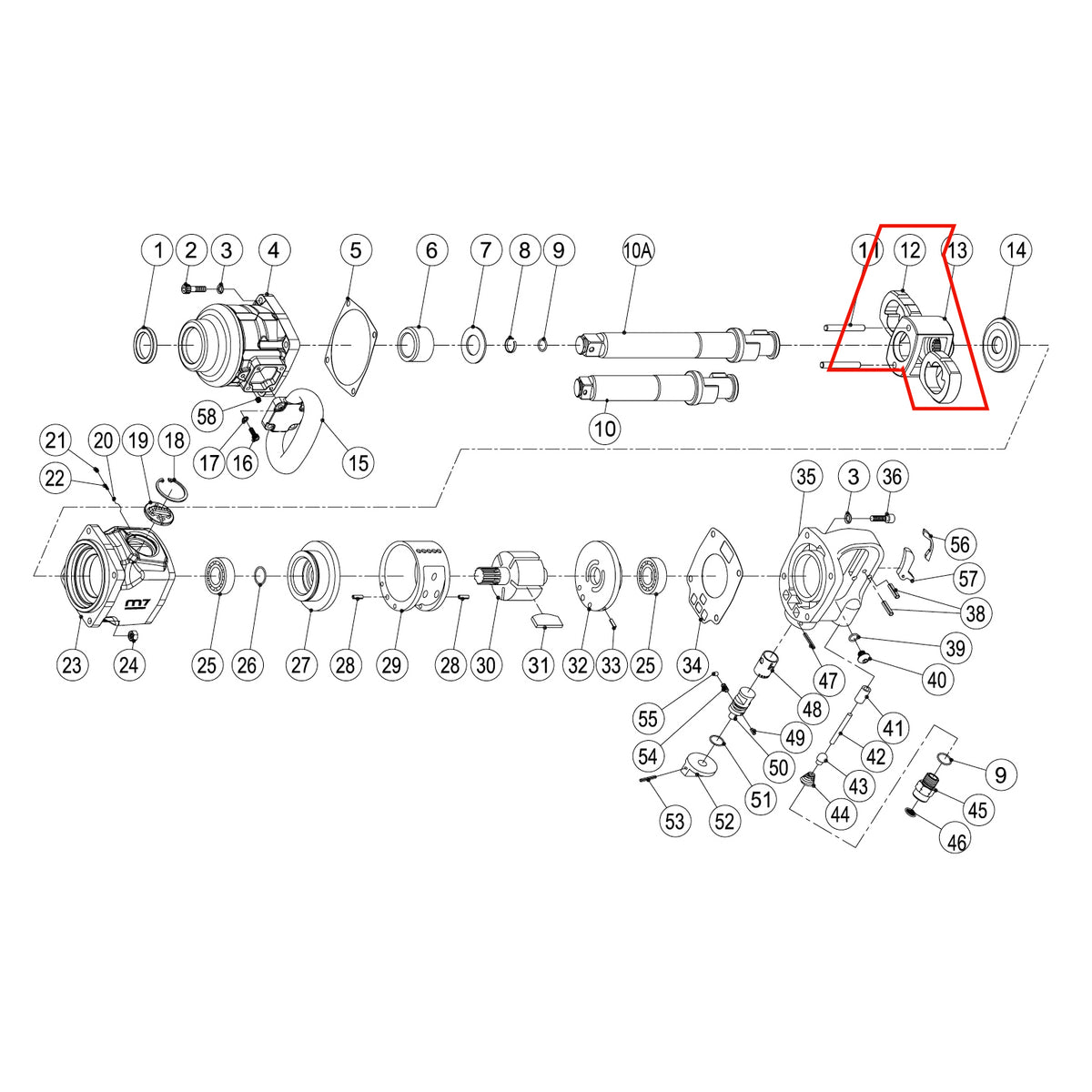 M7 Hammer 2pc For Nc-8211 / Nc-8221 | Formula