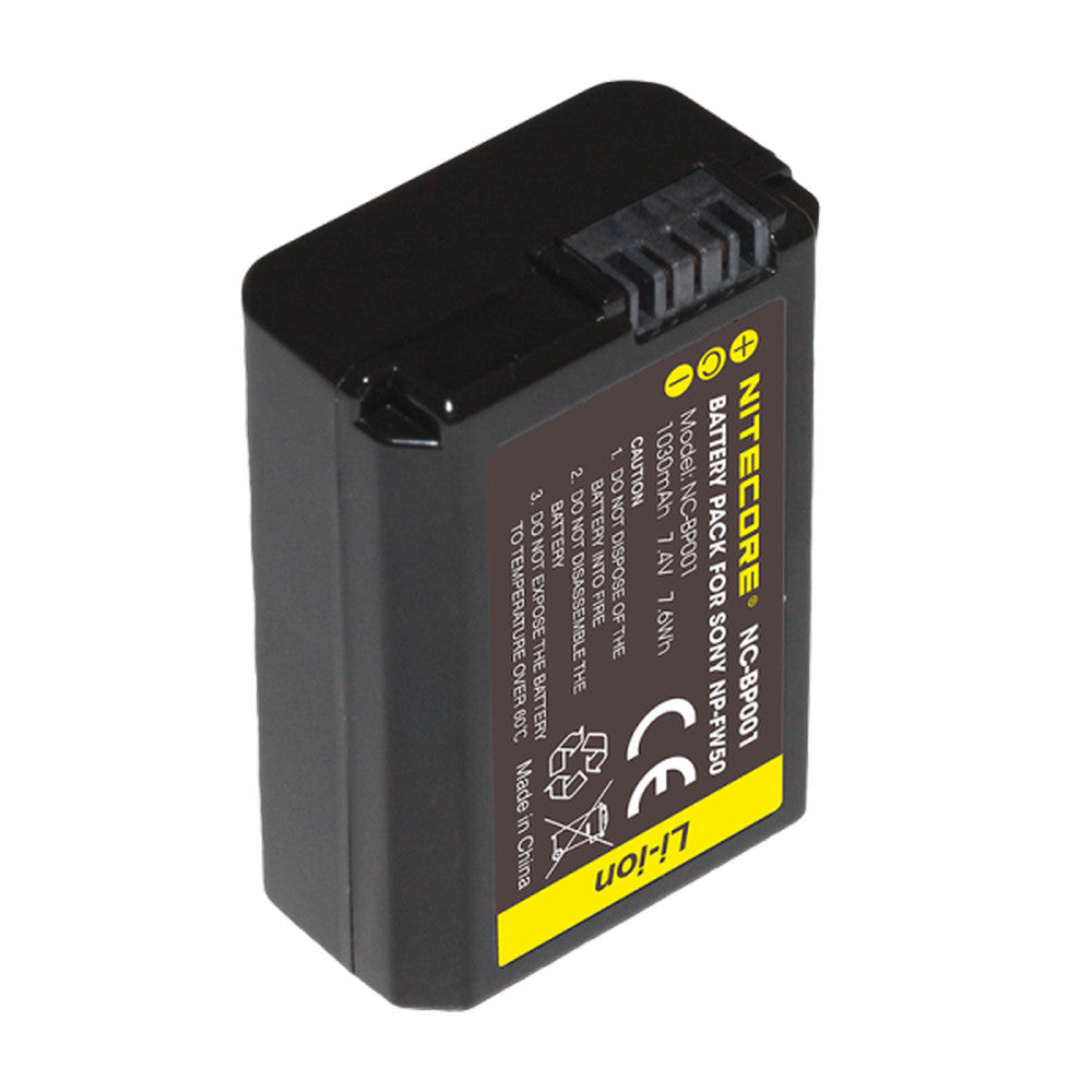 Nitecore Nc-Bp001 - Sony Np-Fw50 Battery