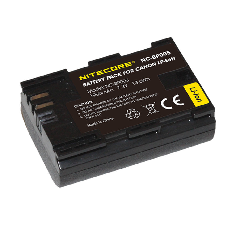 Nitecore Nc-Bp005 - Canon Lpe6n Battery