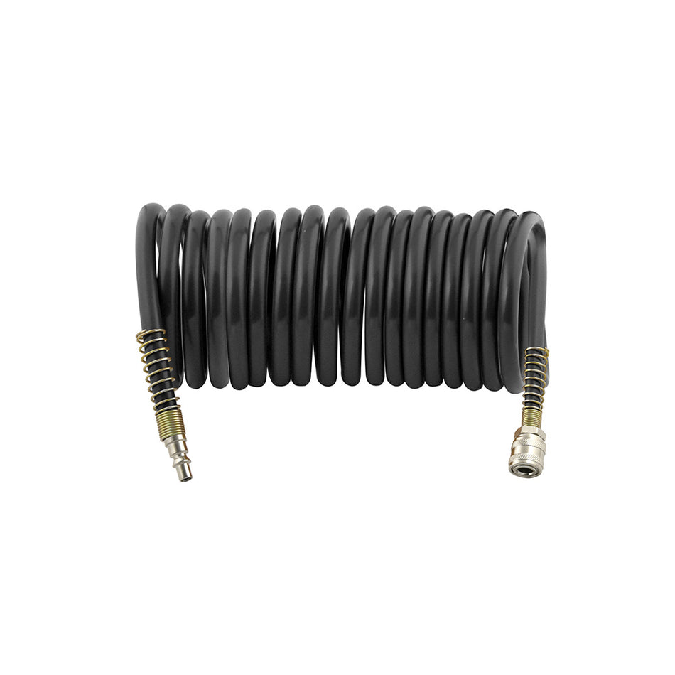 Powerbuilt 5M Recoil Air Hose with Accessories