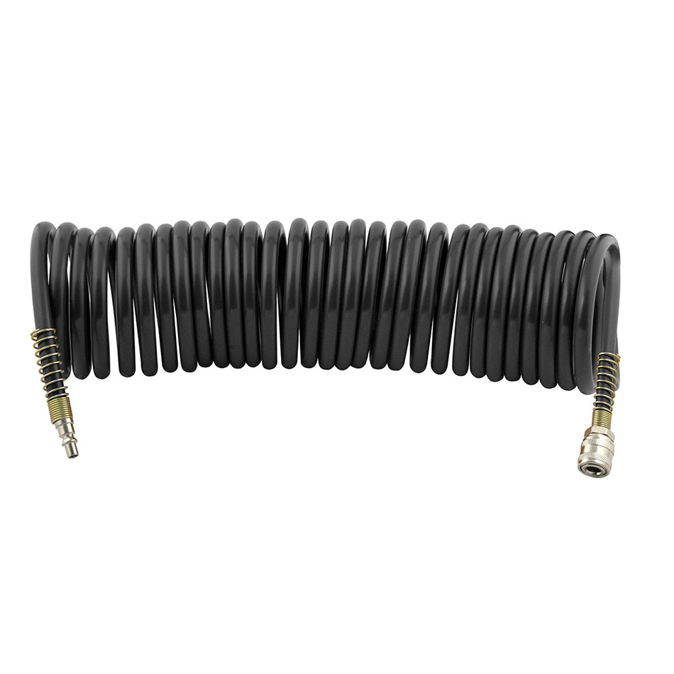 Powerbuilt 10M Recoil Air Hose with Accessories