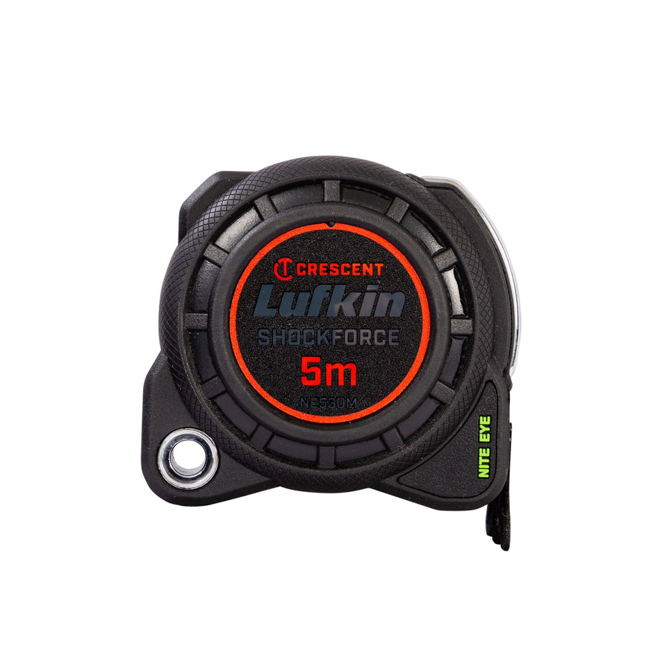 Crescent 5m x 30mm Shockforce Nite Eye Tape Measure | Accent Tools