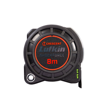 Crescent 8m x 30mm Shockforce Nite Eye Tape Measure | Accent Tools
