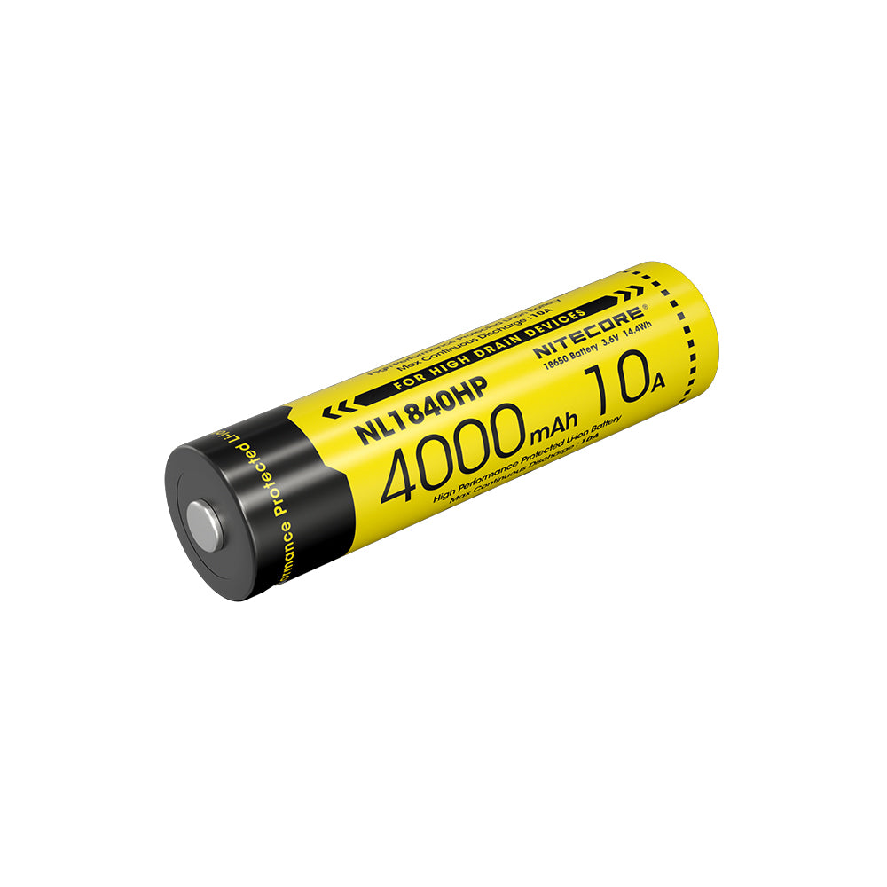 Nitecore 18650 Rechargeable Battery 3.6v 10a 4000mah | Formula