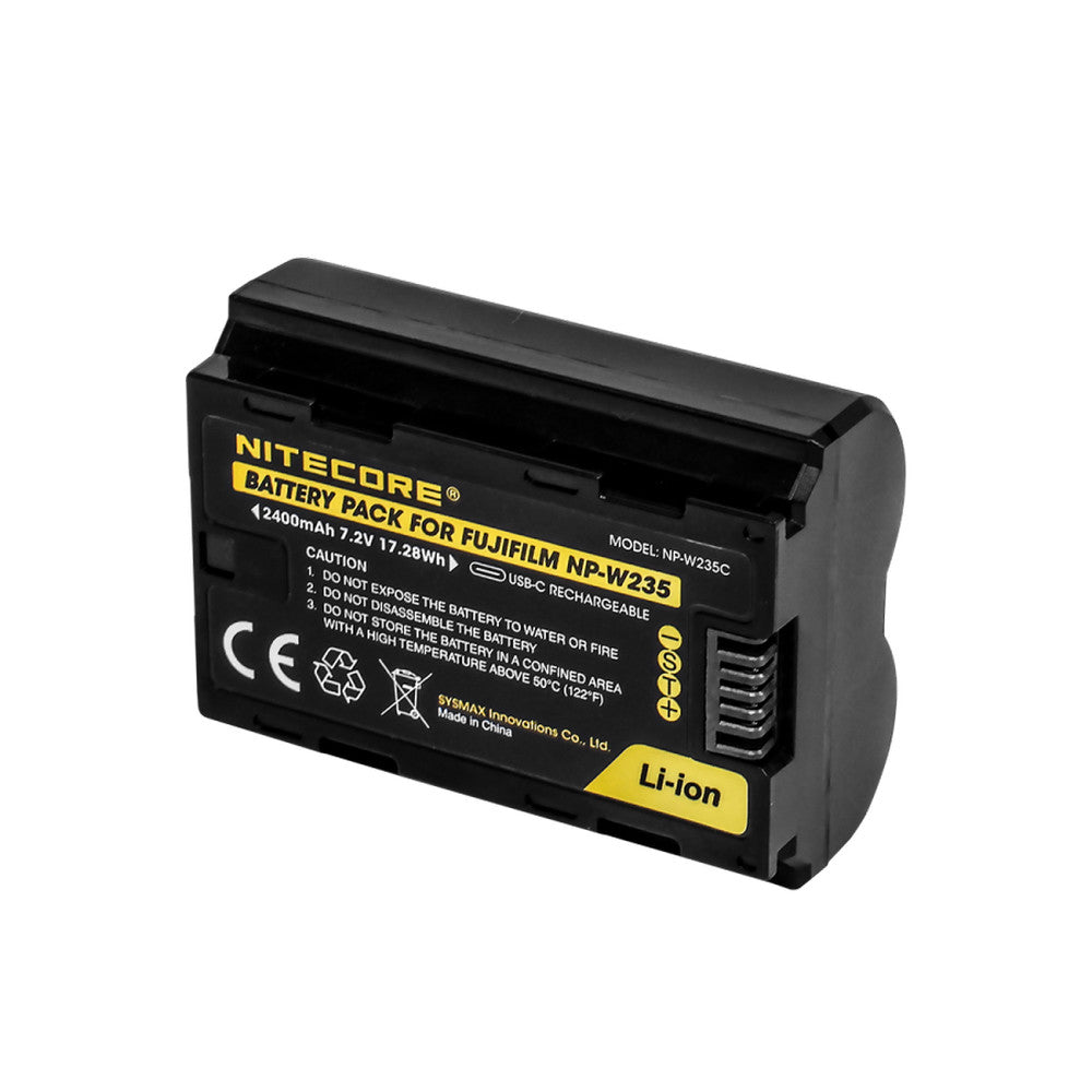 Nitecore Np-W235c Fujifilm 2400Mah Camera Battery