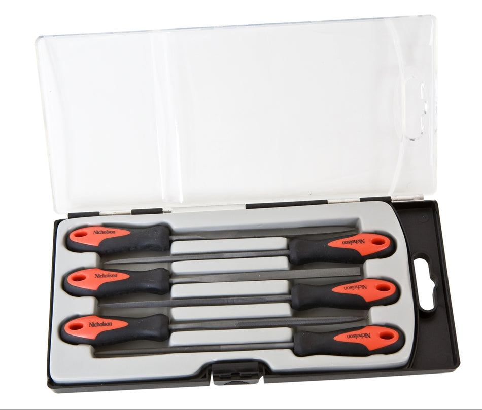 Crescent 6Pc Precision File Set w/ Case