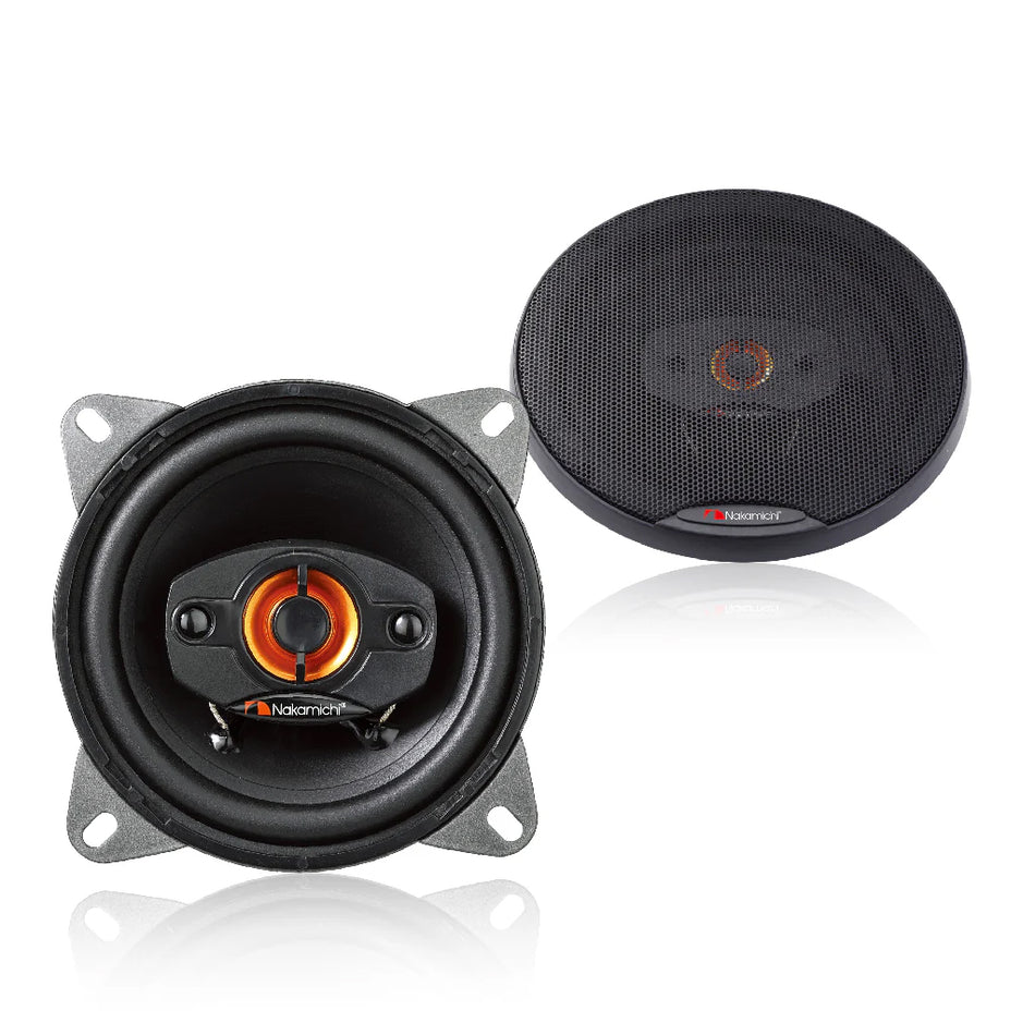 Nakamichi 4" 4 Way Coaxial Speakers Pair 300w | Formula