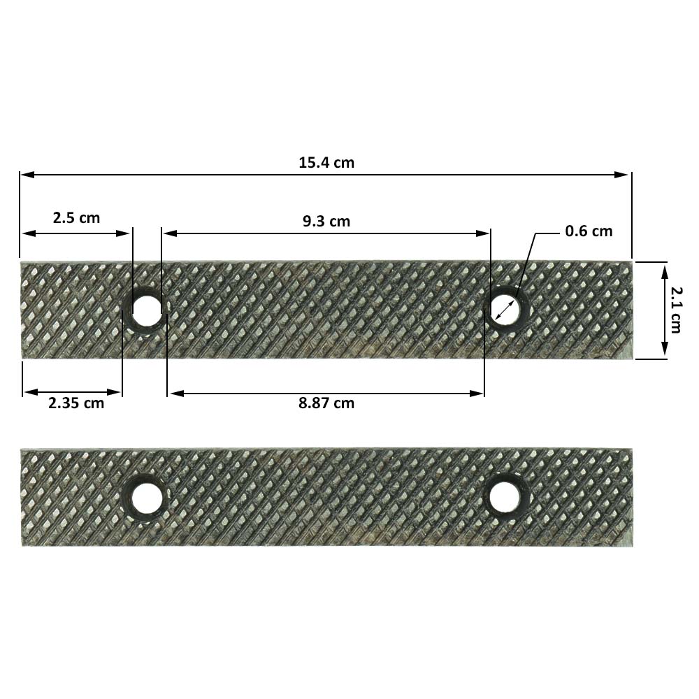 Groz Spare Jaws - GZ35403 6in / 150mm Vice (Pair) | ISL