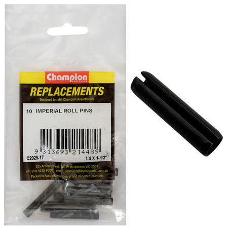 Champion 1/4 x 1-1/2in Imperial Roll Pin -10pk | ISL