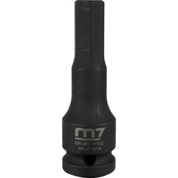 M7 Impact In Hex Socket, 1/2in