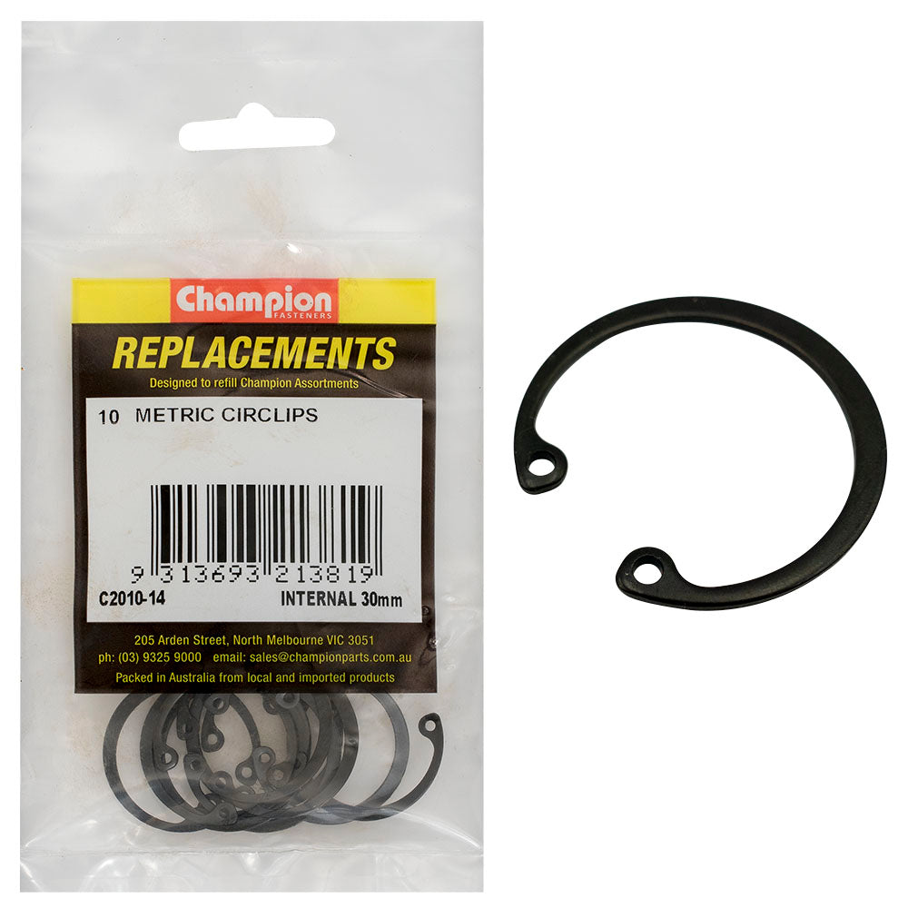 Champion 30mm internal Circlip -10pk | ISL