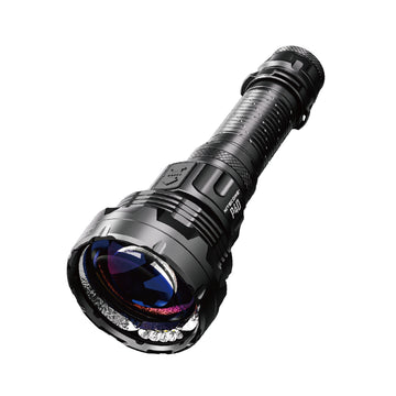 Nitecore P40 long-throw torch with spotlight and floodlight modes