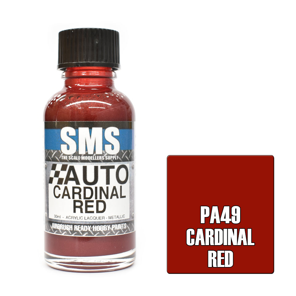 Formula Cardinal Red 30mL airbrush paint bottle