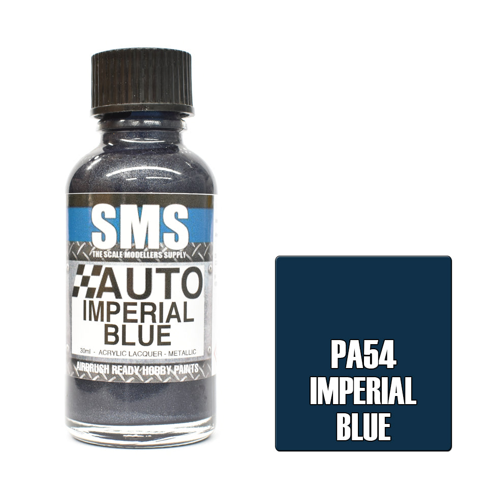 Formula 30mL Imperial Blue acrylic lacquer airbrush paint bottle