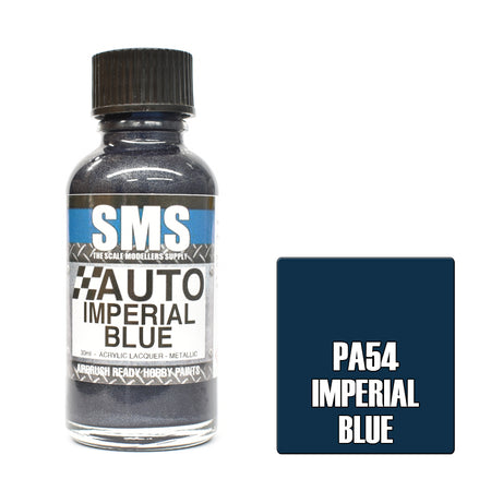Formula 30mL Imperial Blue acrylic lacquer airbrush paint bottle