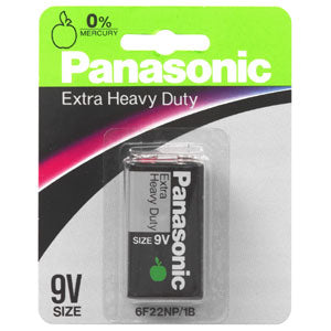 Panasonic 9V Battery Extra Heavy Duty (1pk)**