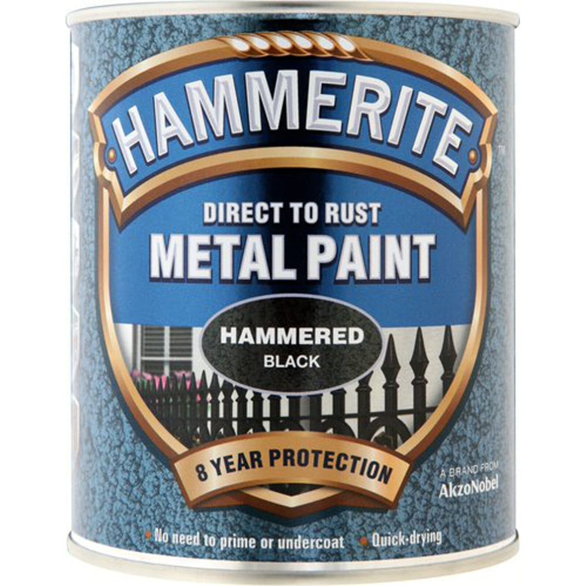 Hammerite Hammered 750ml Black | Hobeca