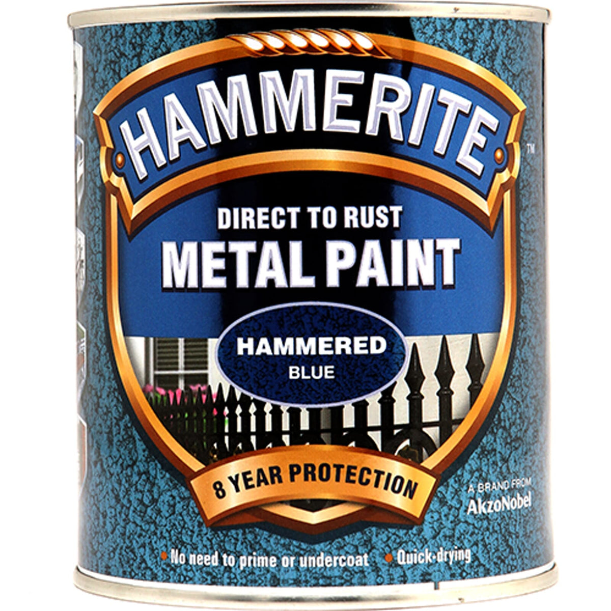 Hammerite Hammered 750ml Blue | Hobeca