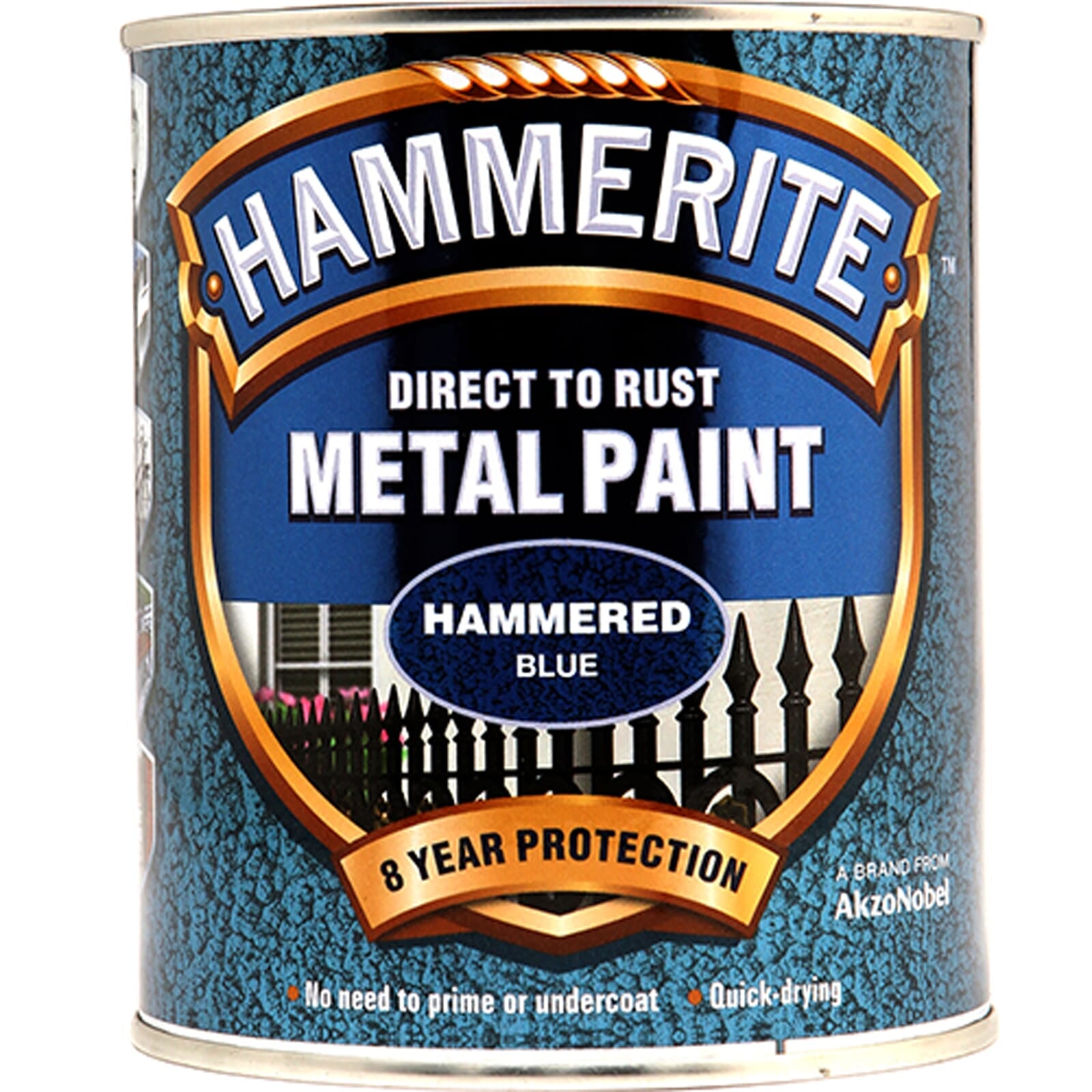 Hammerite Hammered 750ml Blue | Hobeca