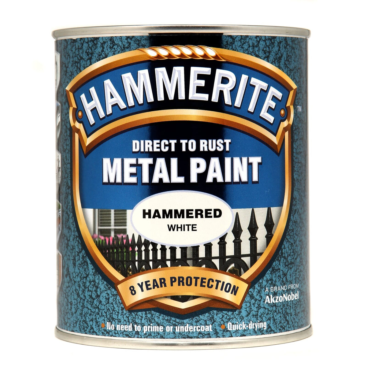 Hammerite Hammered 750ml White | Hobeca