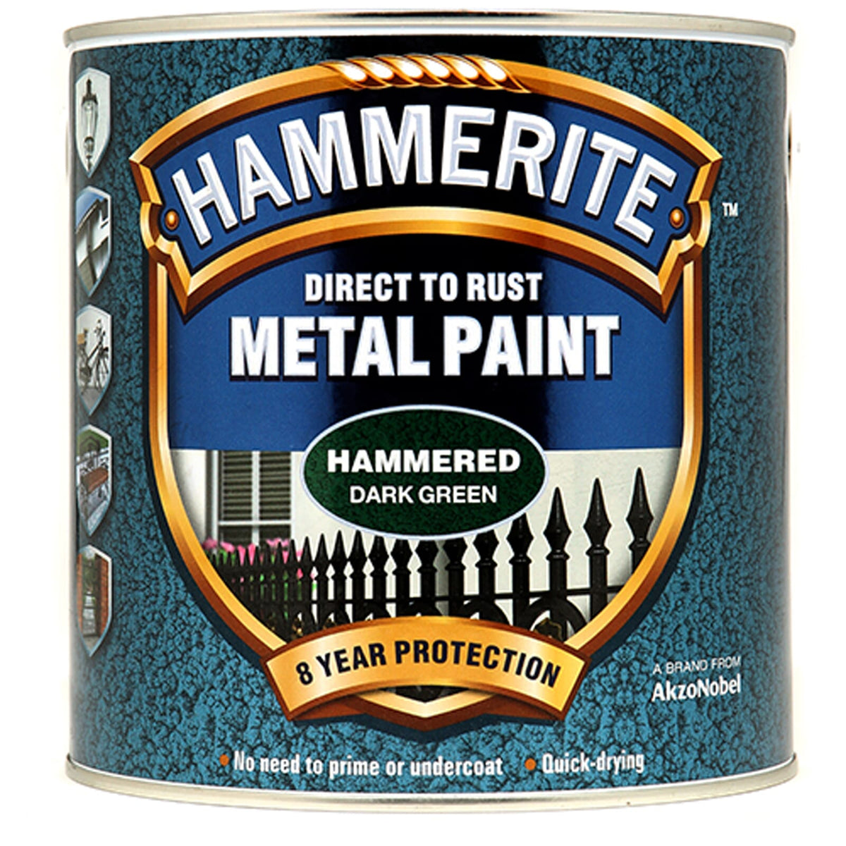 Hammerite Hammered 2.5litre Dark Green | Hobeca