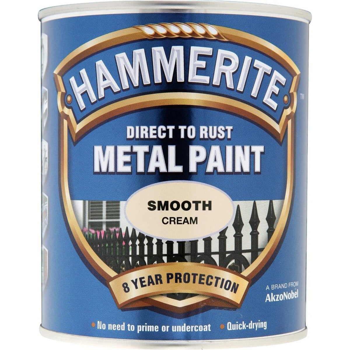 Hammerite Smooth 750ml Cream | Hobeca