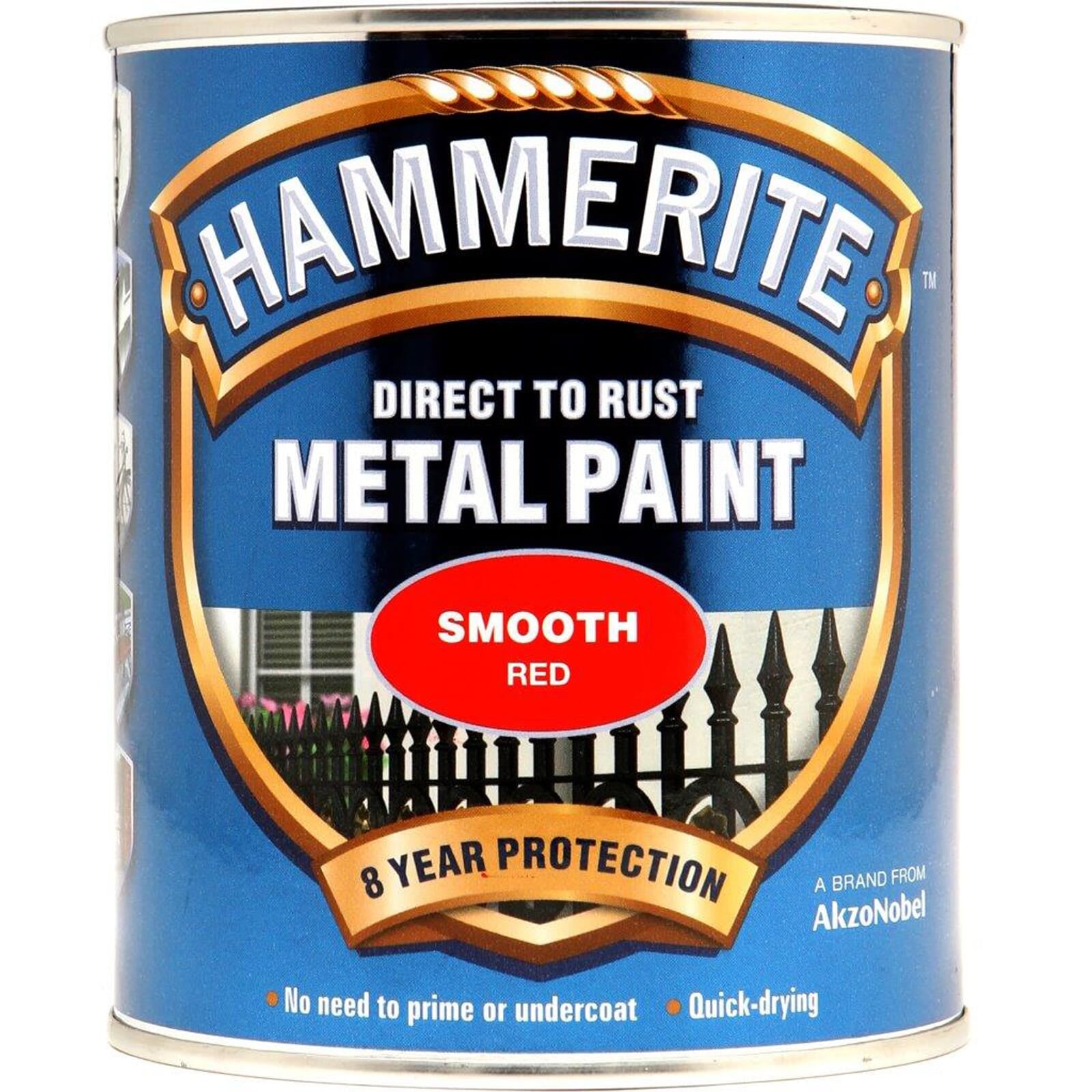 Hammerite Smooth 750ml Red | Hobeca