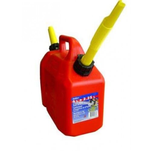 Sceptor Petrol & Oil Container Plastic 6 Litre/2.25 Litre | Hobeca