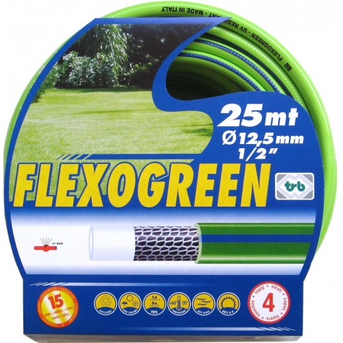 Adflex Plastic Garden Hose - Premium 12mm x 25m Flexogreen – Engineers ...