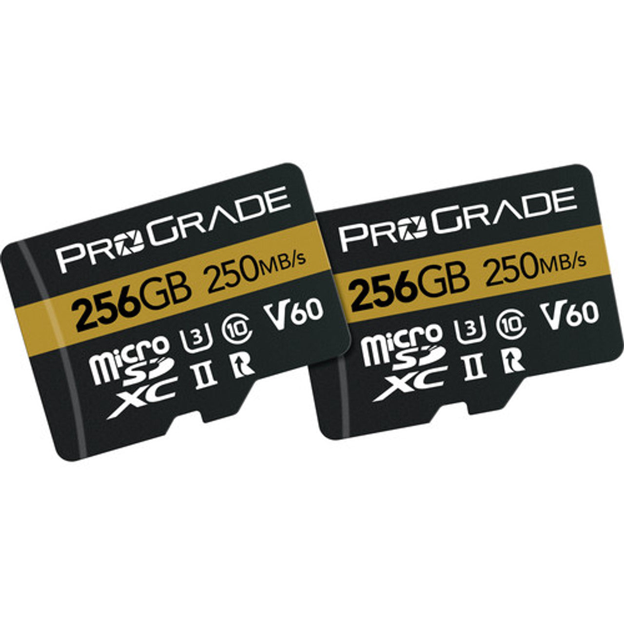 Prograde Digital Micro Sdxc Gold Uhs-Ii 256gb R250mb/S W130mb/S V60 2pk | Formula