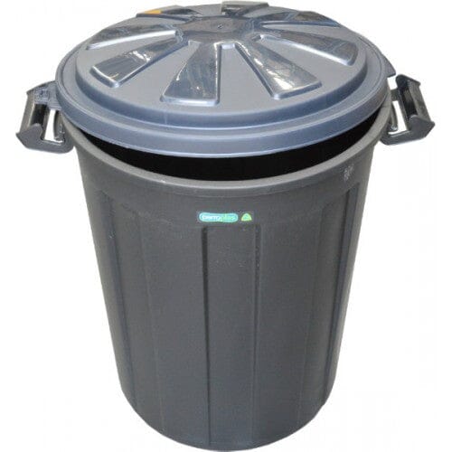 Xcel Rubbish Bin - Plastic With Lid 68L | Hobeca