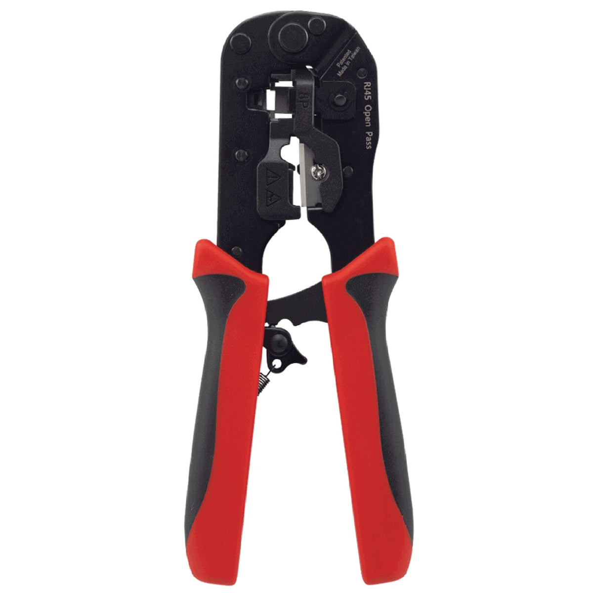 Hanlong HT-580ER Unshielded & Shielded Modular Plug Crimping Tool RJ45 Open-Pass | Hobeca