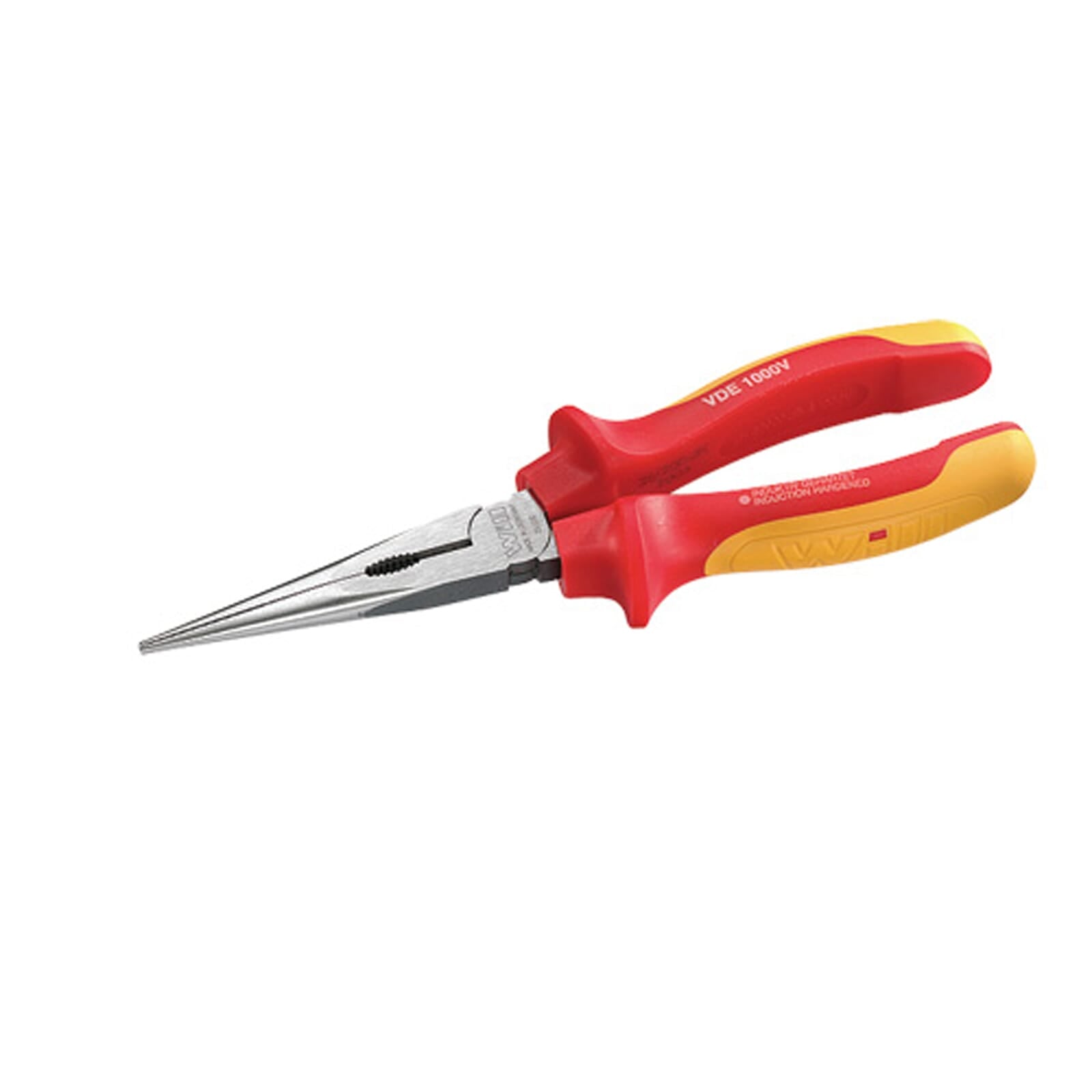 Will long nose pliers 200 mm VDE insulated 1000 V with side cutter