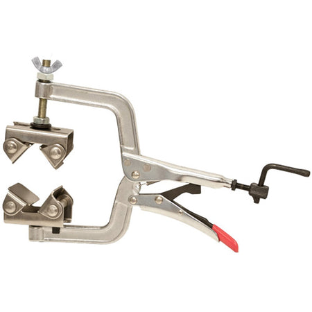 Strong Hand Pipe Plier with Stainless Steel V Pads & Adjustable Top V Pad Spindle | Hobeca