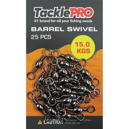 TacklePro Barrel Swivel - 25pc - ISL_PM603010
