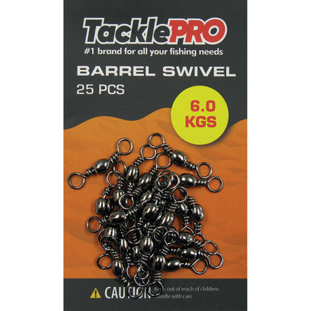 TacklePro Barrel Swivel - 25pc - ISL_PM603055