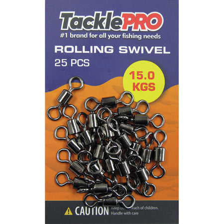 TacklePro Rolling Swivel - 25pc - ISL_PM604020