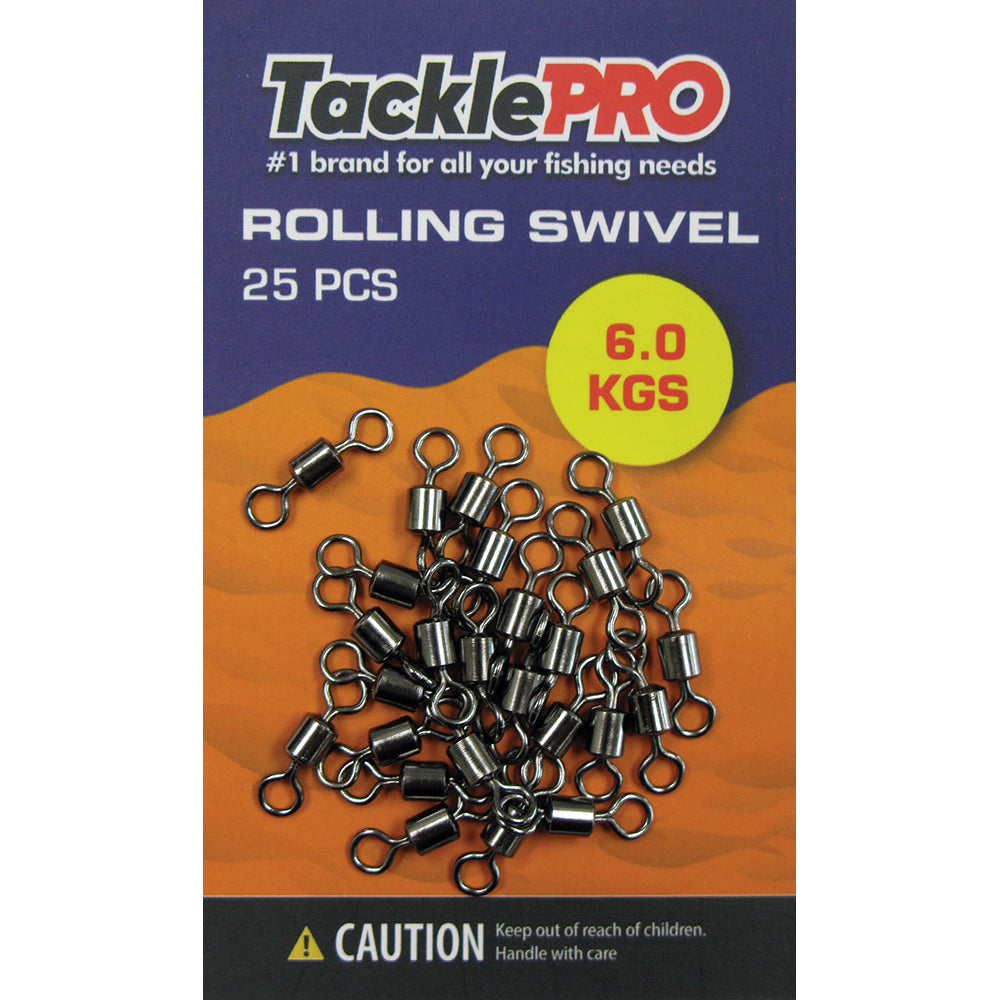 TacklePro Rolling Swivel - 25pc - ISL_PM604022