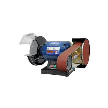 Multitool 200mm Bench Grinder W/belt & Disc Grinding Attach | ISL