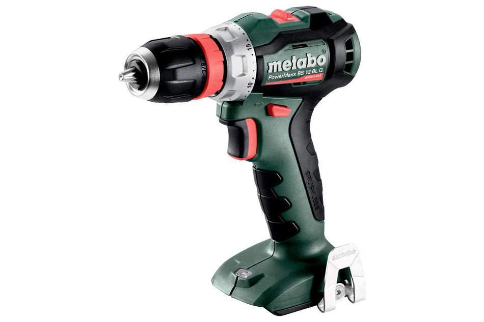 Metabo PowerMaxx 12 V BRUSHLESS Drill/Driver 45 Nm with Quick Chuck - Cordless Tool