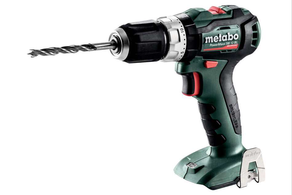 Metabo 12V Brushless 45Nm PowerMaxx Hammer Drill - Bare Tool